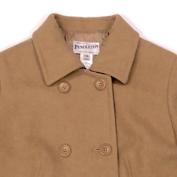 Pendleton 100% Merino Wool Double Breasted Peacoat - Picture 2 of 6